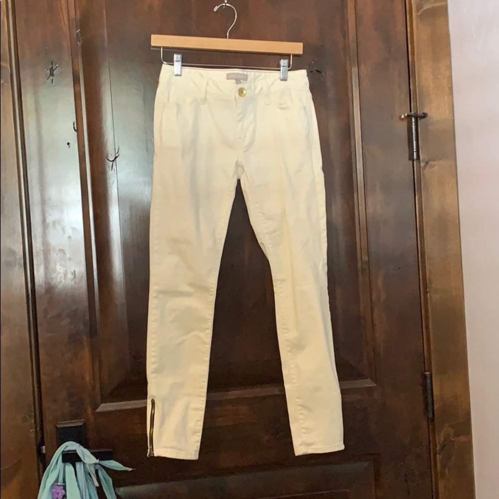 Creme jeans